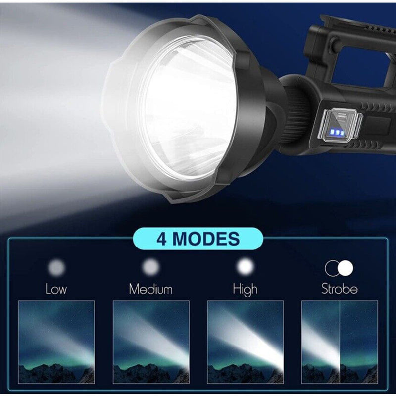 Multi-function Portable Searchlight with Power Bank - 590